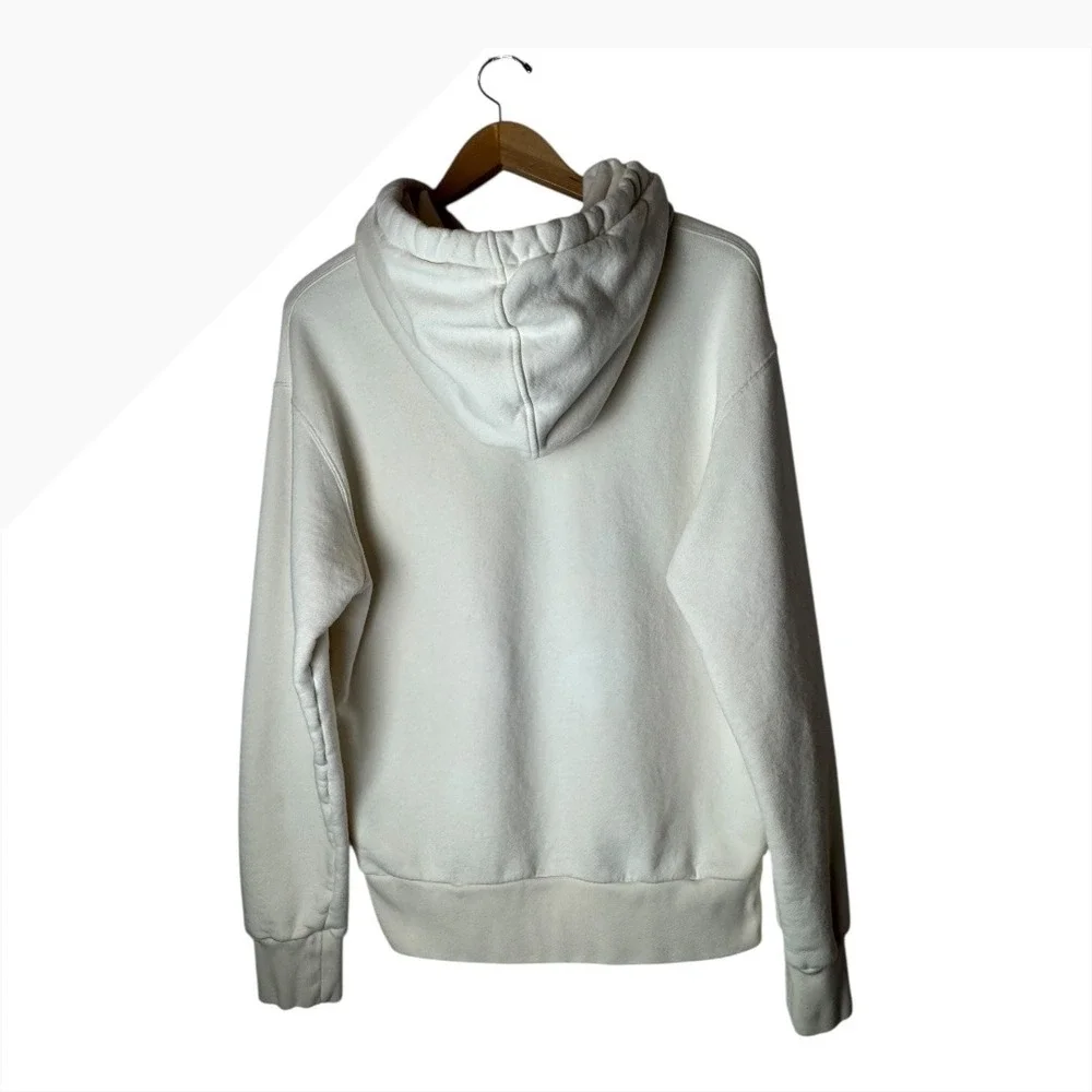 Gucci Sweatshirt Men Small Ivory Interlocking G Logo Hoodie‎ Streetwear Luxury